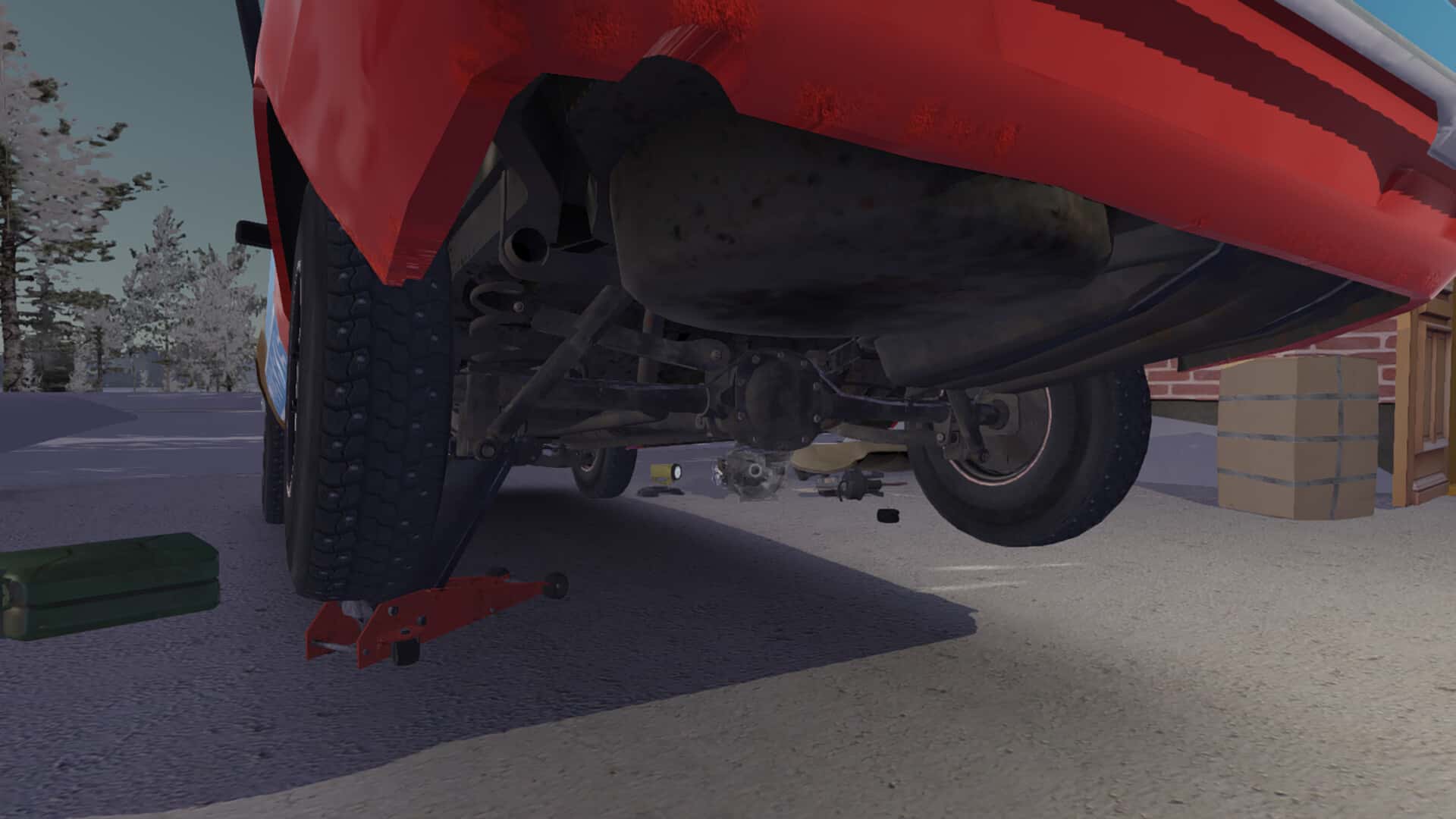 我的冬季汽车 My Winter Car 官方英文版游戏封面